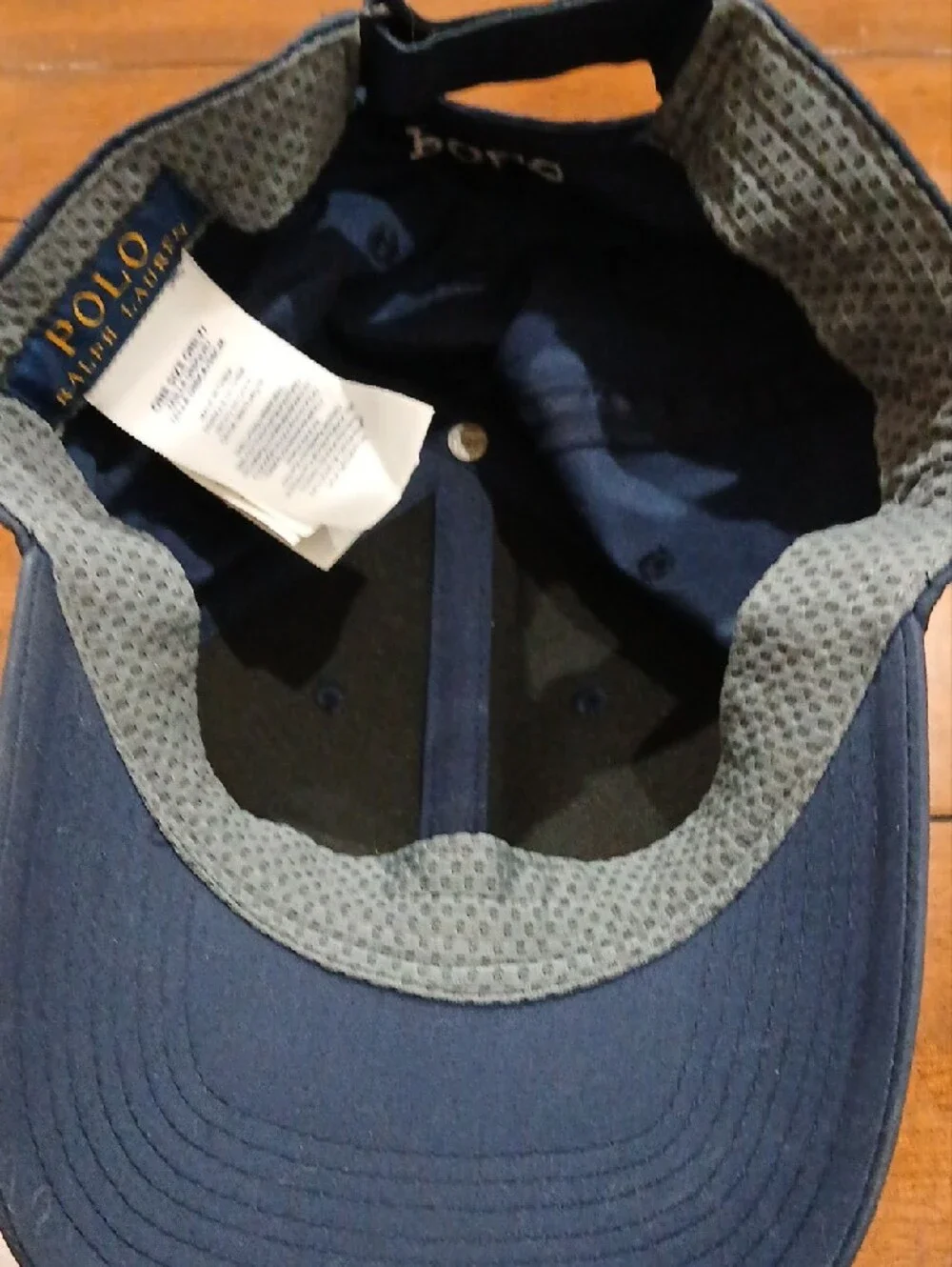 Polo by Ralph Lauren Navy Embroidered Polo Player Cap